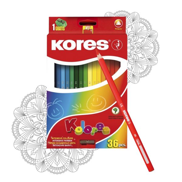 Colores Kores x36