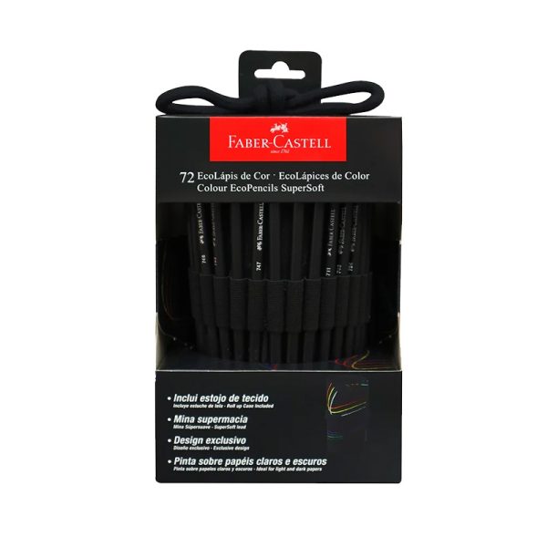 Colores Faber Castell x72 supersoft, disponibles al mejor precio en papelería el mayorista, Cali.