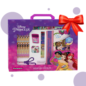 kit escolar disney princesas, disponible en papeleria el mayorista.