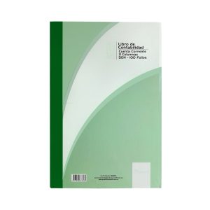 Libro de Contabilidad Marfil 50H-100 Folios