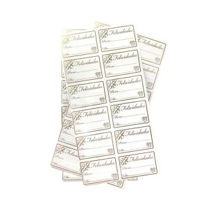 tarjetas adhesivas navidad blancas, disponibles en papeleria el mayorista cali.